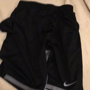 Nike Black Kids Shorts